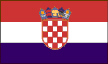 Kroatien Flagge Fahne