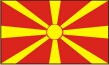Mazedonien Flagge Makedonien Fahne
