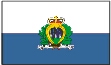 San_Marino Flagge Fahne Flag